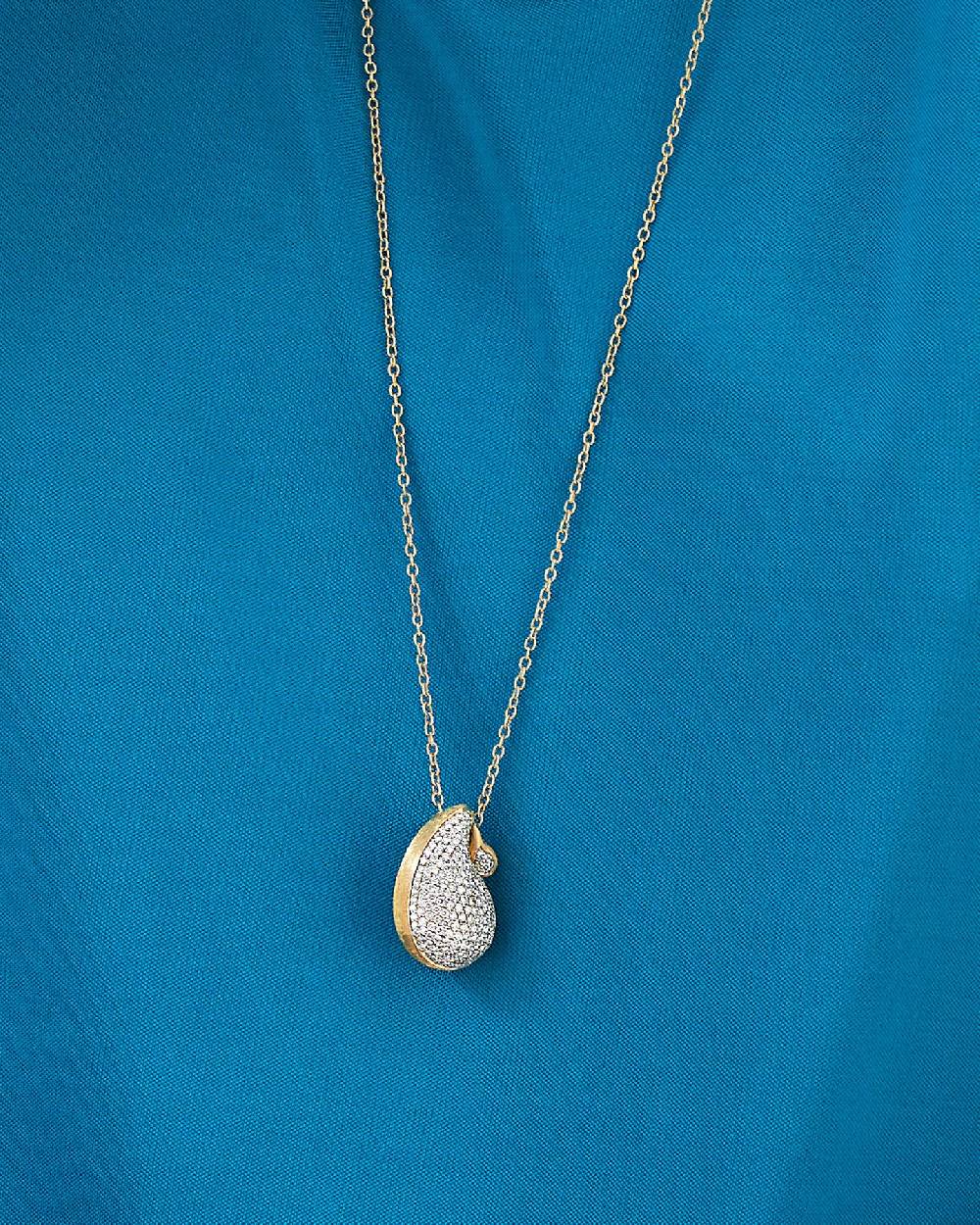 Nanis Collana "CASHMERE" pendente con ciondolo in oro e diamanti – Nanis Italian Jewels Outlet