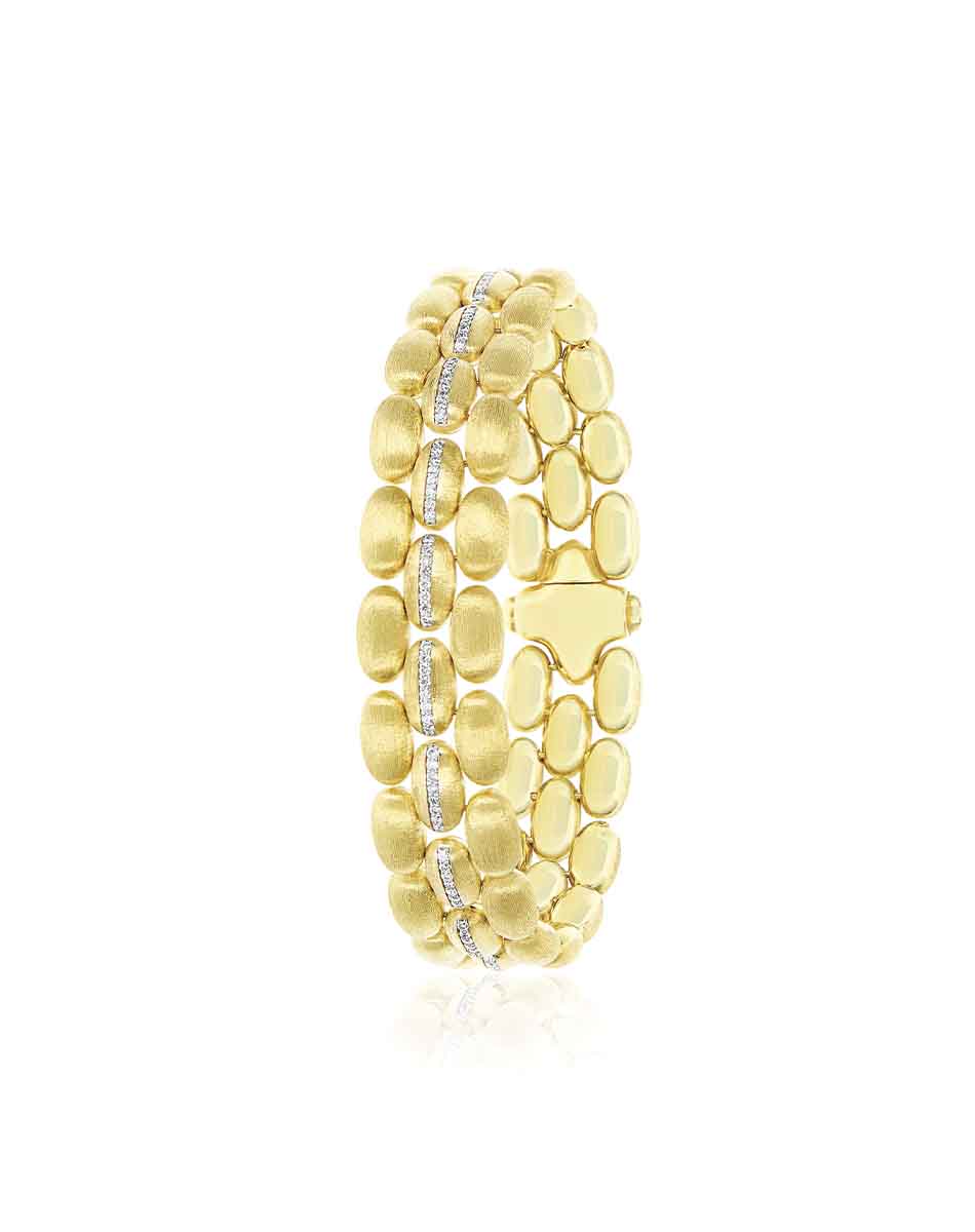 Nanis Bracciale statement "Diva" in oro e diamanti – Nanis Italian Jewels 2025