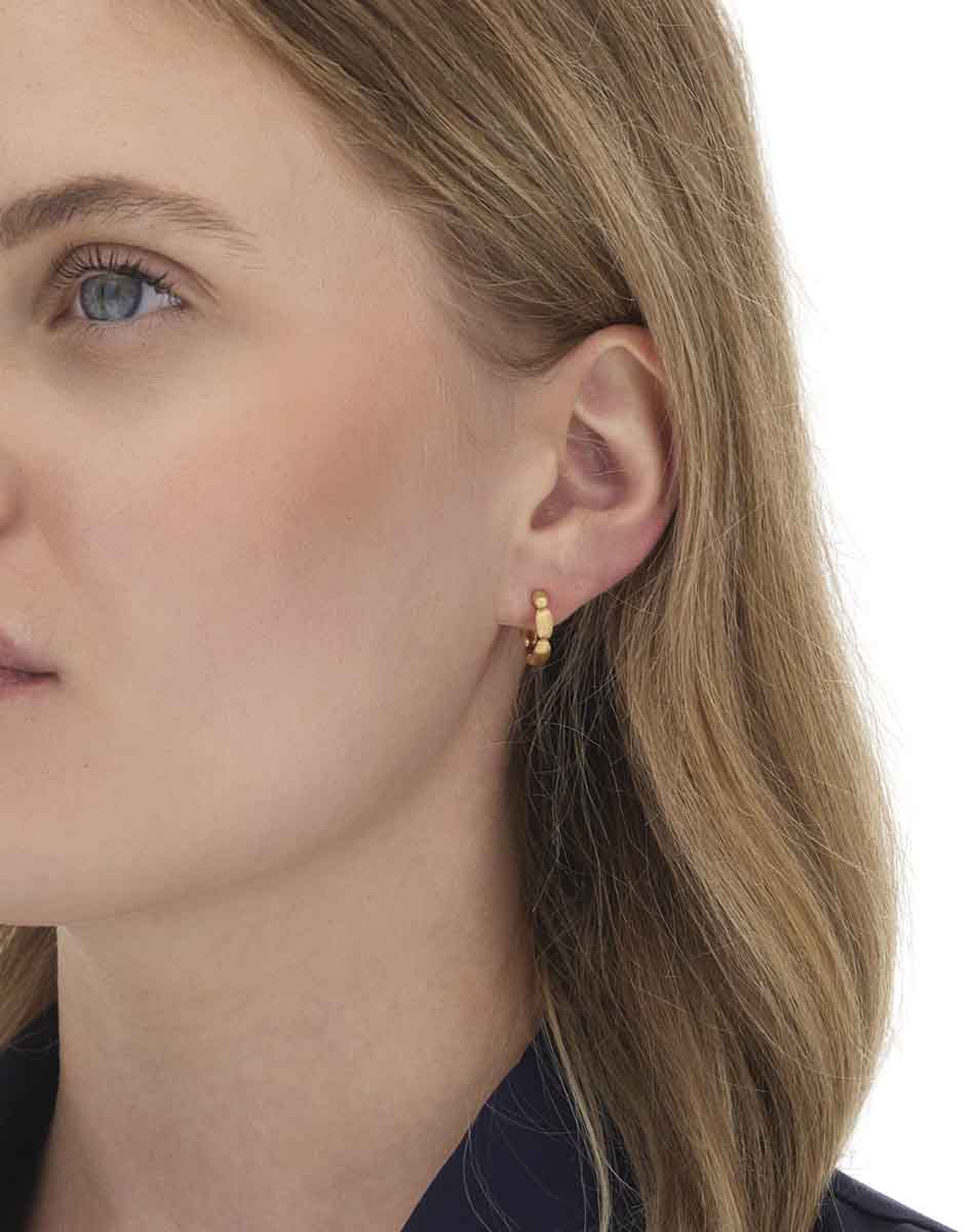 Nanis Orecchini a cerchio piccoli "Diva" in oro – Nanis Italian Jewels Acquista Ora