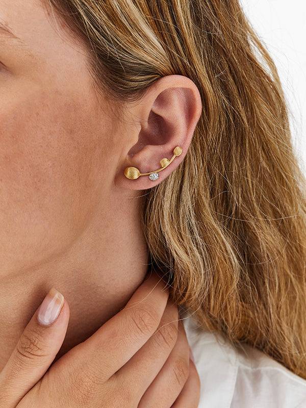Nanis Orecchini "DANCING ÉLITE" a ramoscello in oro e diamanti – Nanis Italian Jewels Sconti VIP