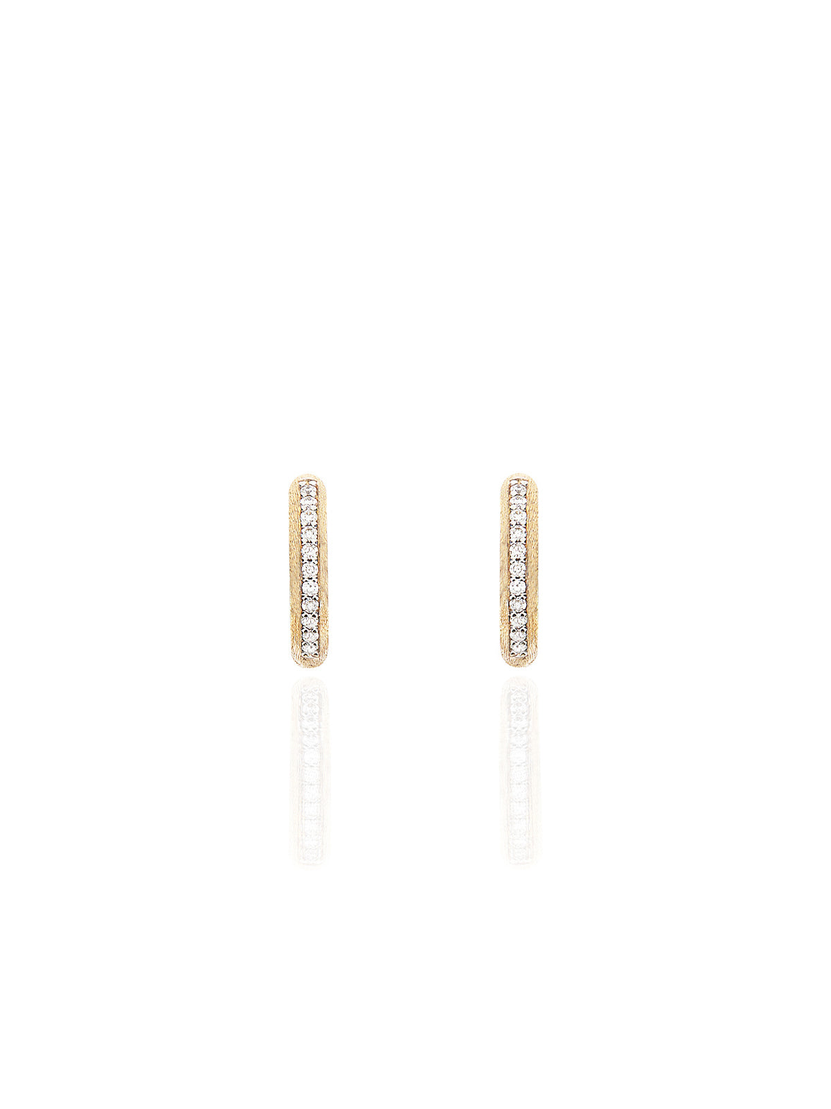 Nanis Orecchini a cerchio piccoli "LIBERA" in oro e diamanti – Nanis Italian Jewels Ultimi due giorni