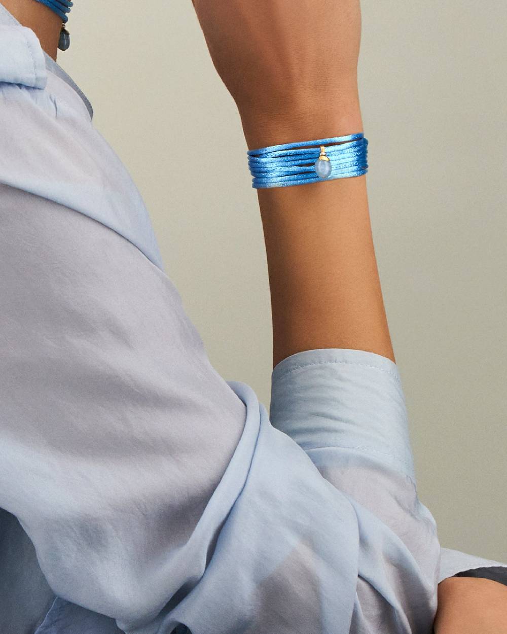 Nanis Pendente "AZURE" in oro, diamanti e acquamarina milk (piccolo) – Nanis Italian Jewels Saldi Di Fabbrica