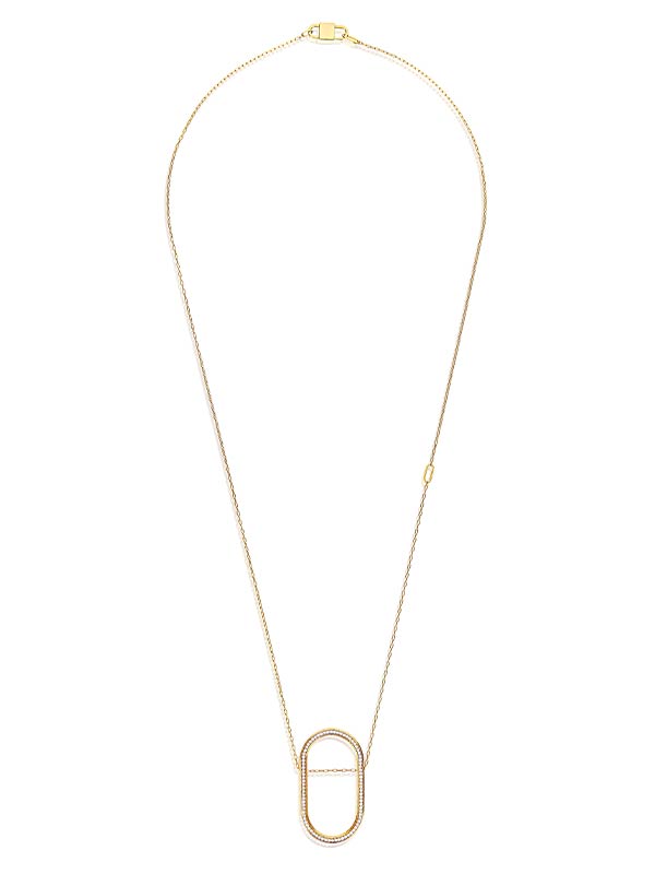 Nanis Collana "LIBERA" pendente con catena in oro e diamanti – Nanis Italian Jewels Cyber Monday