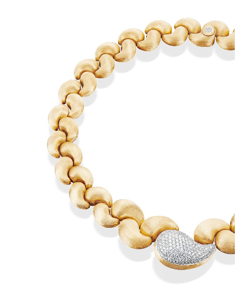 Nanis Collana statement "CASHMERE" in oro e diamanti – Nanis Italian Jewels Bestseller
