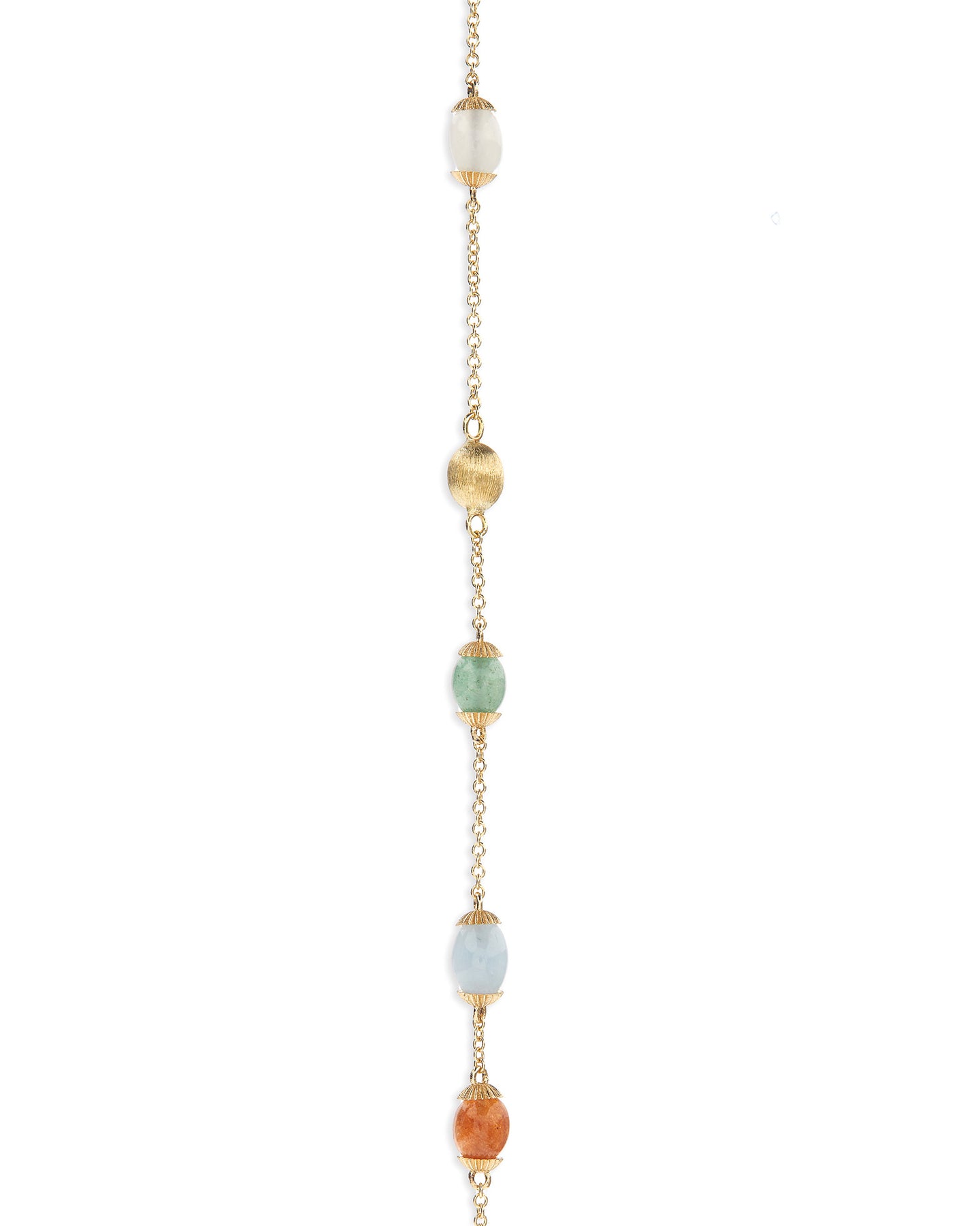 Nanis Cavigliera "RAINBOW" con boules in oro e pietre naturali – Nanis Italian Jewels Ultimi tre giorni