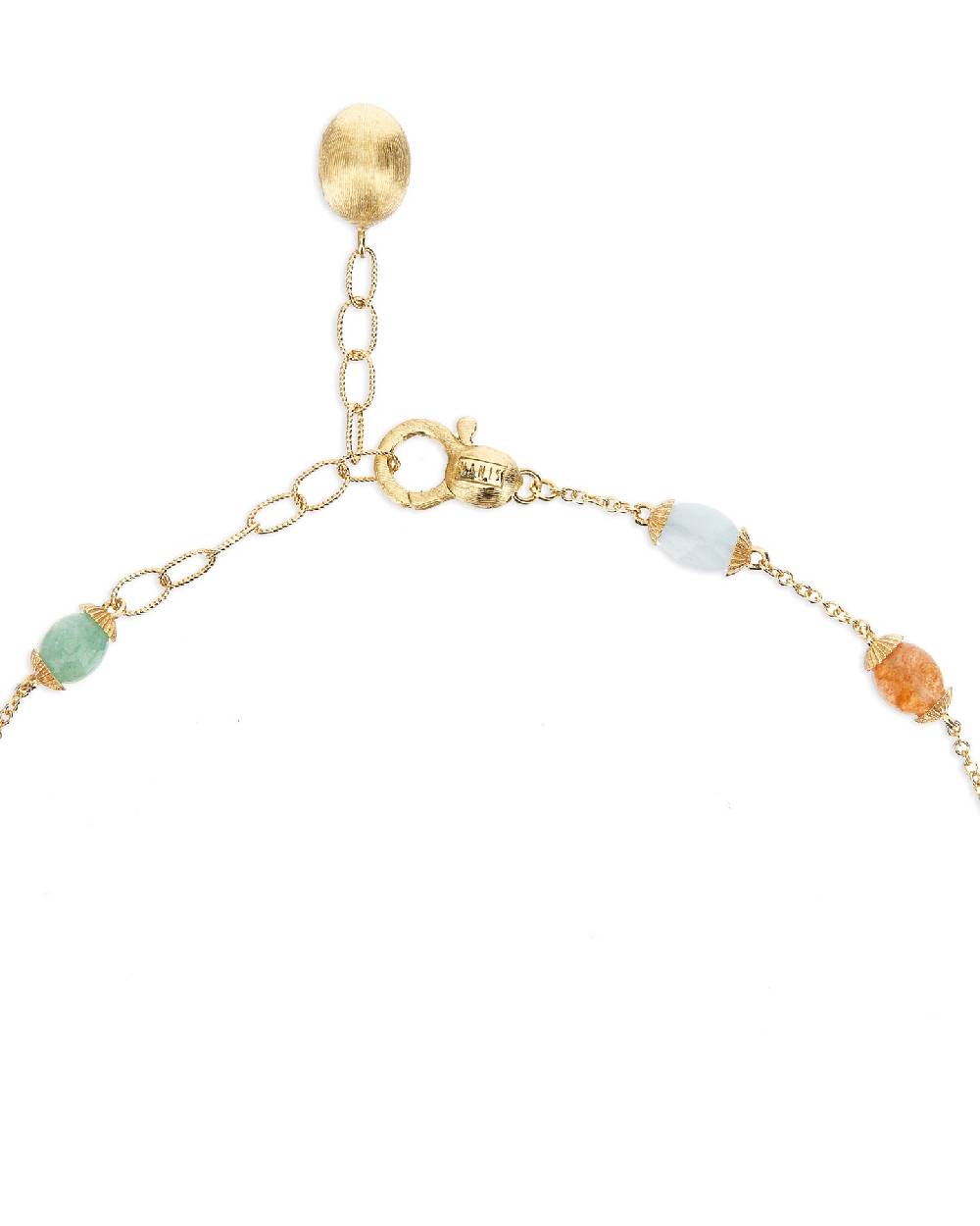 Nanis Cavigliera "RAINBOW" con boules in oro e pietre naturali – Nanis Italian Jewels Ultimi tre giorni