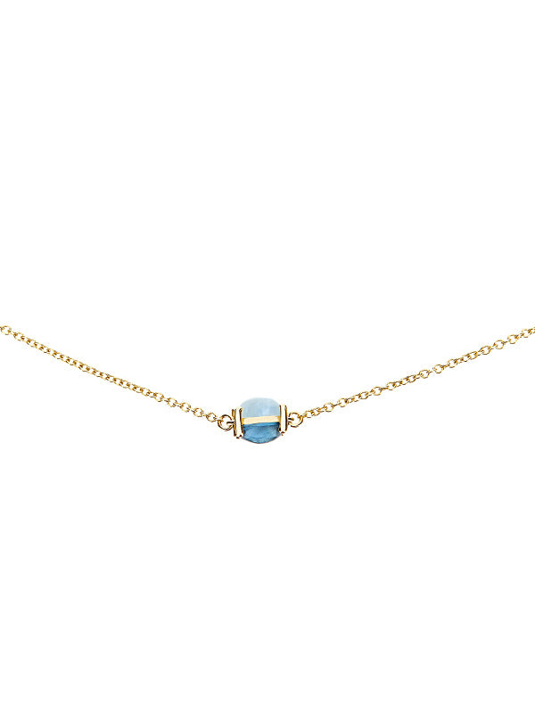 Nanis Bracciale "DANCING AZURE" in oro, topazio blu e acquamarina – Nanis Italian Jewels Fino al 65% di sconto