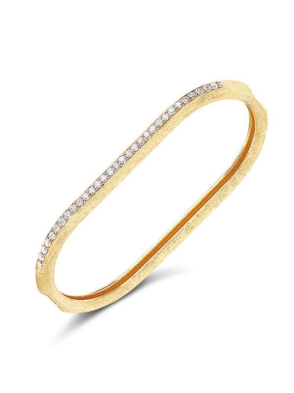 Nanis Anello "LIBERA" a doppio dito in oro e diamanti – Nanis Italian Jewels