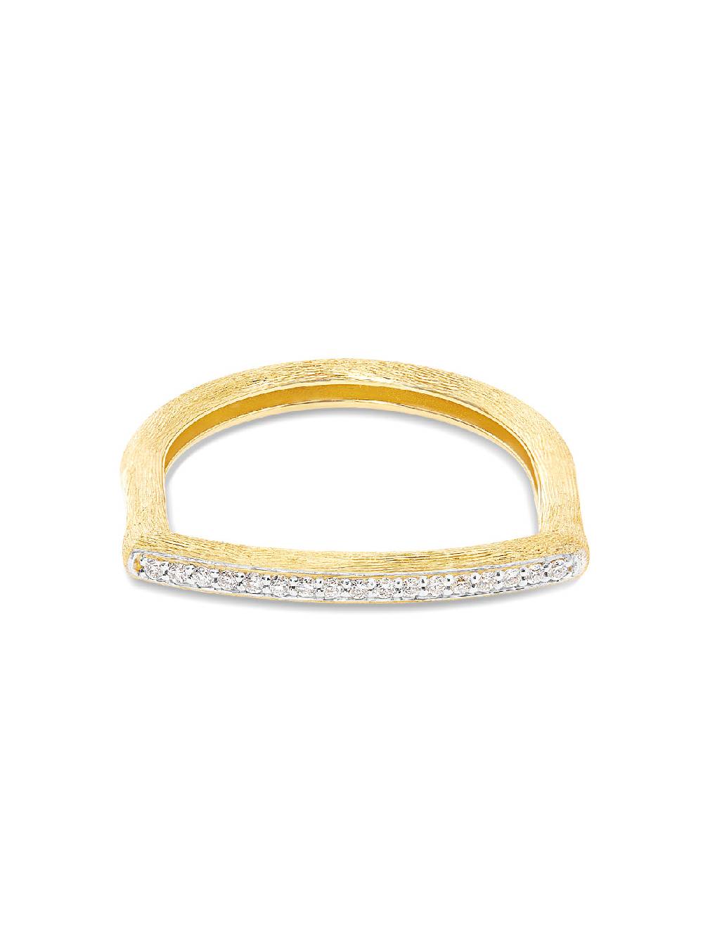 Nanis Anello "LIBERA" essenziale in oro e pavé di diamanti – Nanis Italian Jewels Economico