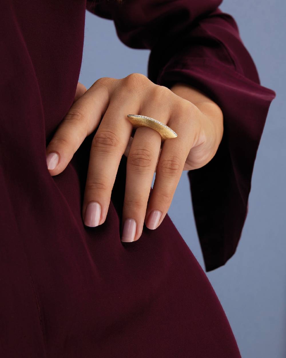 Nanis Anello "LIBERA ICON" contemporaneo in oro e diamanti – Nanis Italian Jewels Outlet