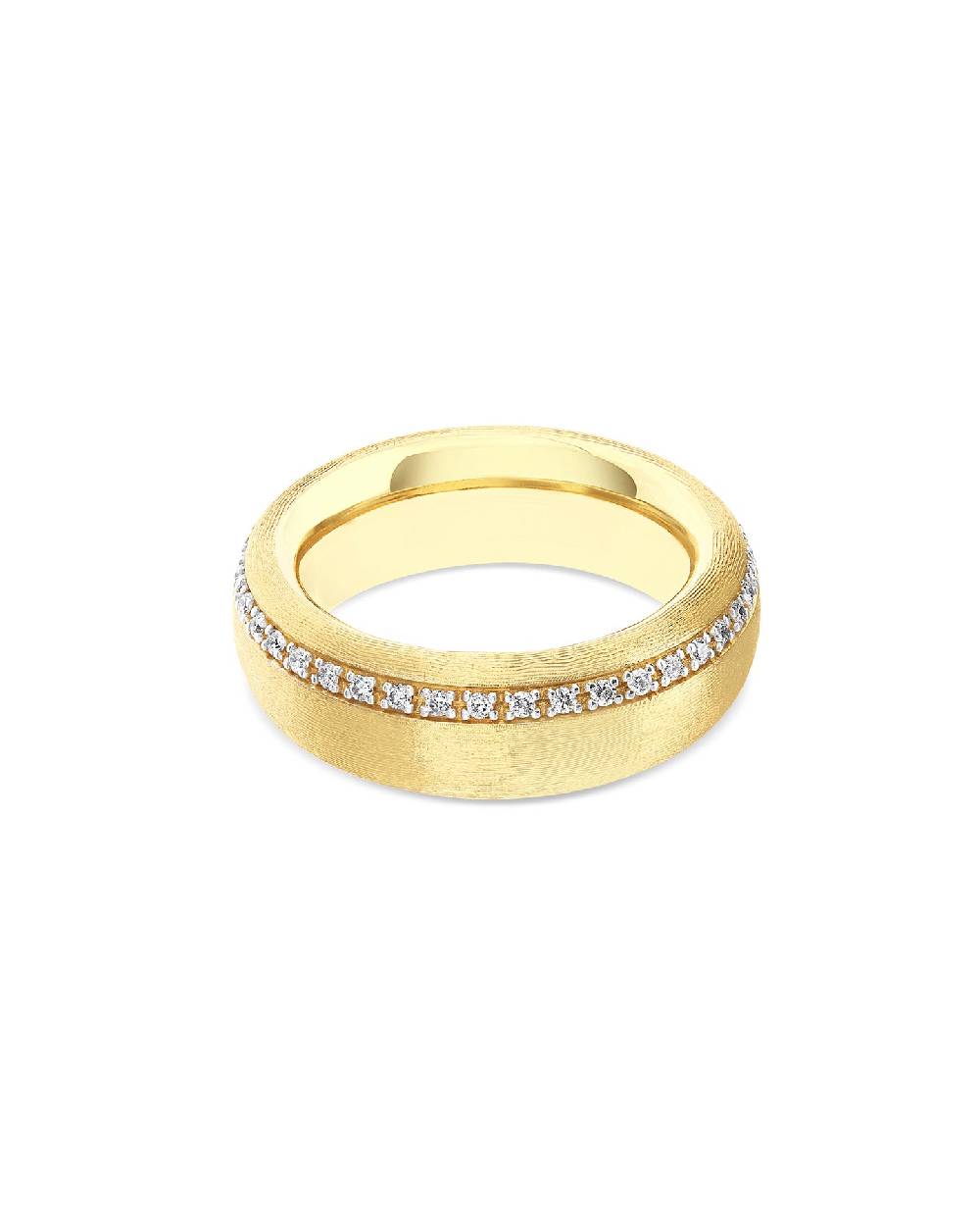 Nanis Anello di fidanzamento "LIBERA ICON" in oro e diamanti (grande) – Nanis Italian Jewels In Vendita