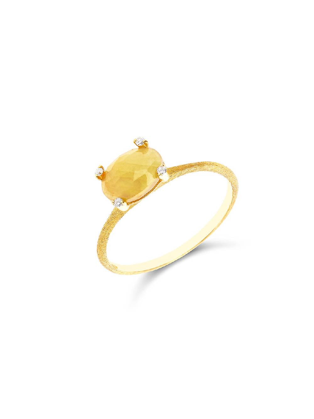 Nanis Anello "IPANEMA" in oro, zaffiro e dettagli di diamanti – Nanis Italian Jewels