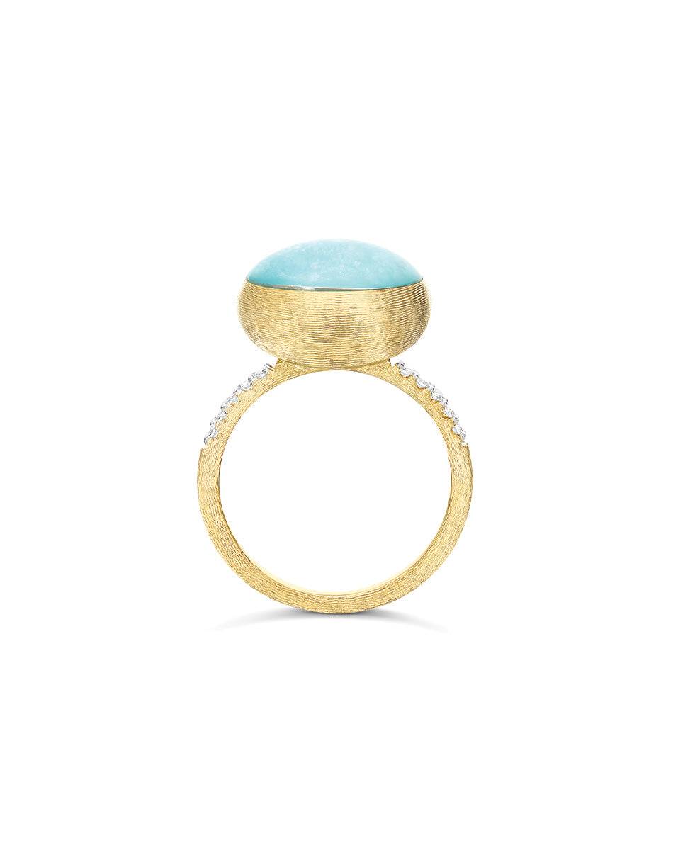 Nanis Anello Anice "Boules" in oro inciso, diamanti, cristallo di rocca e am – Nanis Italian Jewels Offerta speciale