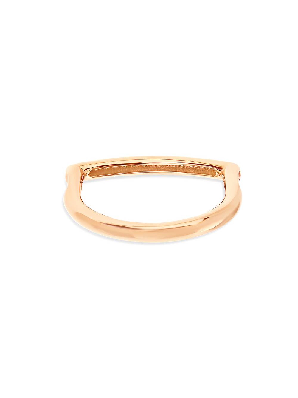 Nanis Anello "libera" essenziale in oro rosa e pavé di diamanti – Nanis Italian Jewels Comprane uno, ottenene uno gratis