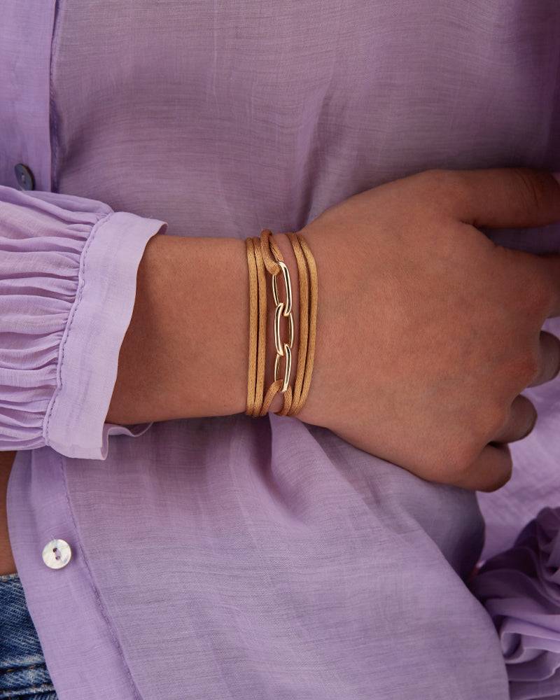 Nanis Bracciale collana "libera soul" con triplo elemento in oro rosa – Nanis Italian Jewels Offerta settimanale