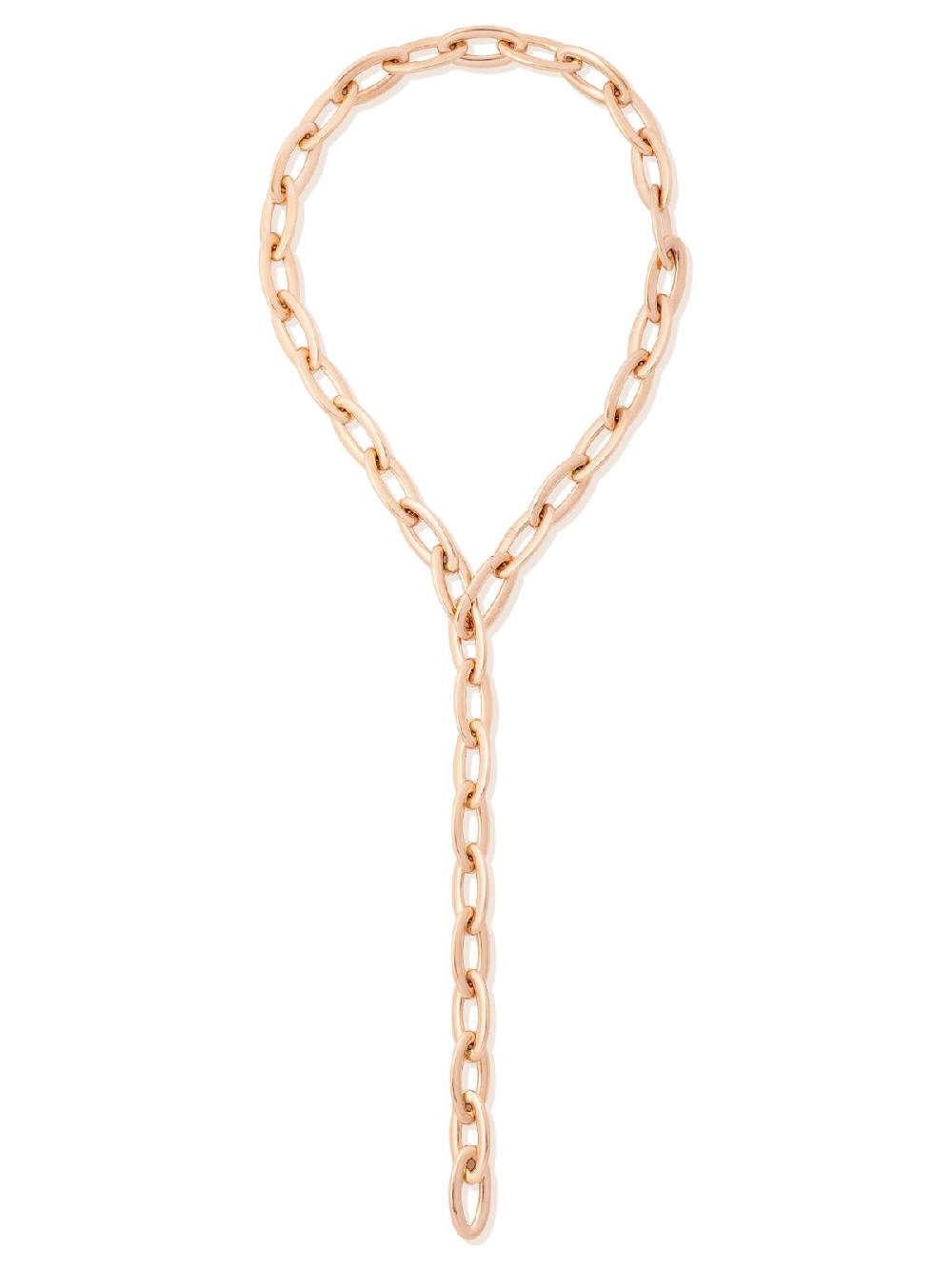 Nanis Collana statement "LIBERA ICON" con catena in oro rosa – Nanis Italian Jewels Ritorno libero