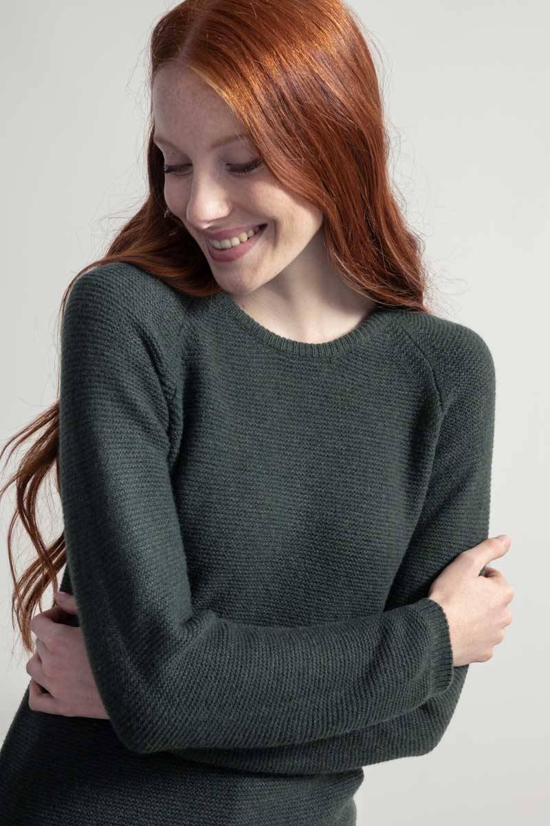 Rifò GIULIETTA Maglia Donna Cashmere Rigenerato Nuovo