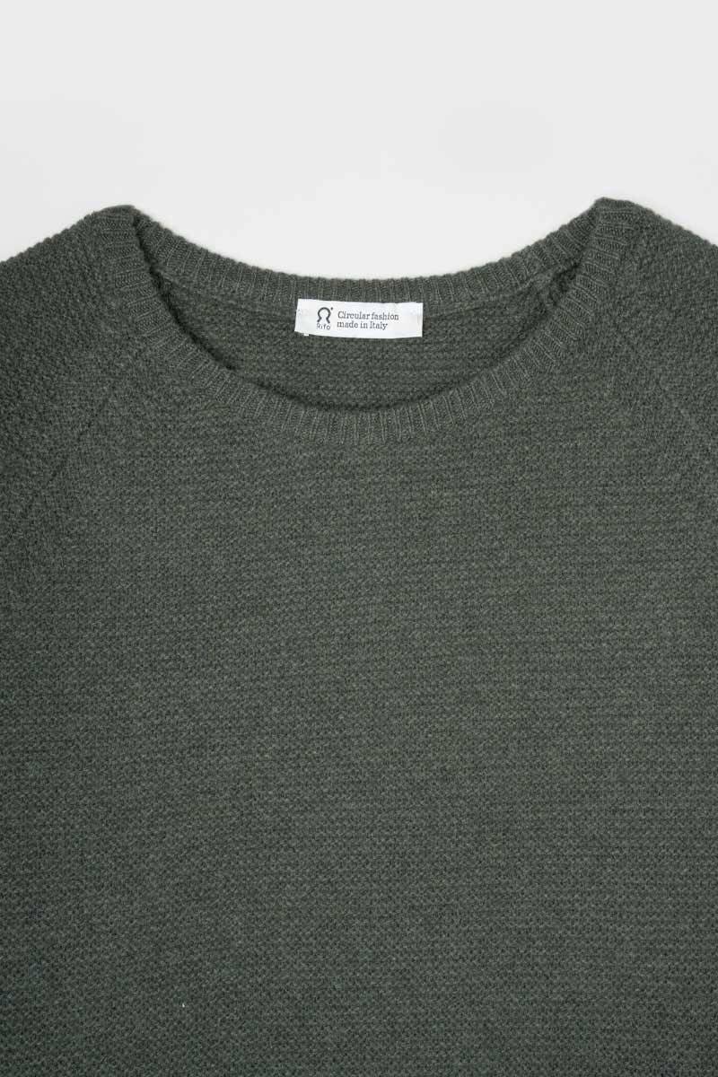 Rifò GIULIETTA Maglia Donna Cashmere Rigenerato Nuovo