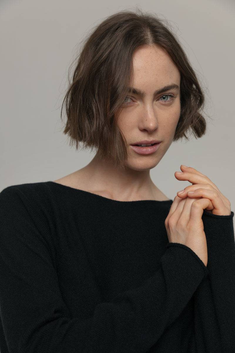 Rifò SILVIA Maglia Donna Cashmere Rigenerato Pezzi Unici