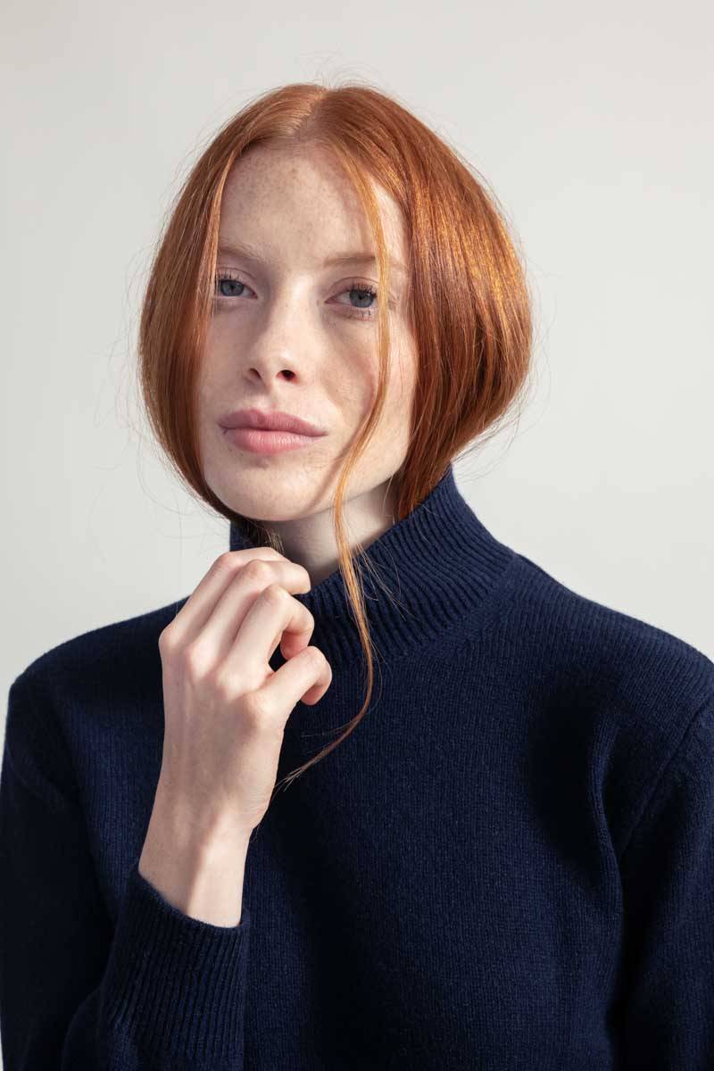 Rifò ADA Maglia Donna Cashmere Rigenerato Soddisfazione Garantita