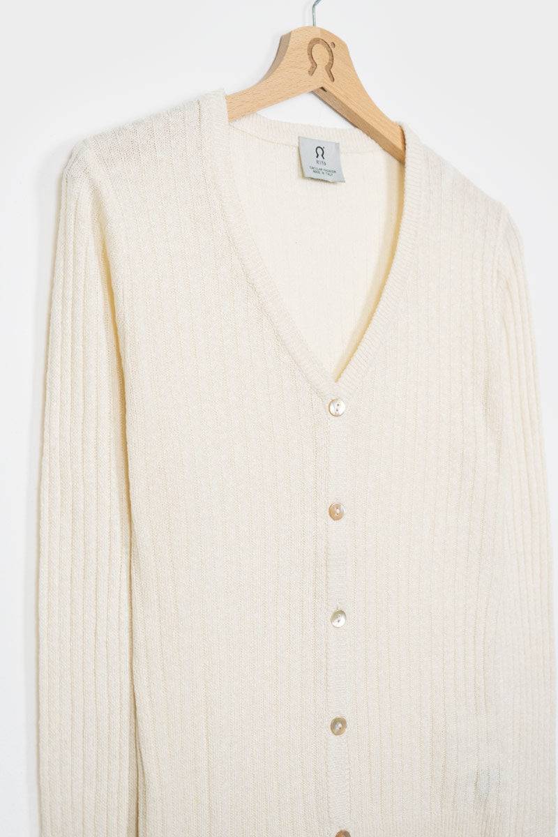 Rifò REALMA Cardigan Donna Seta Rigenerata Consegna Veloce