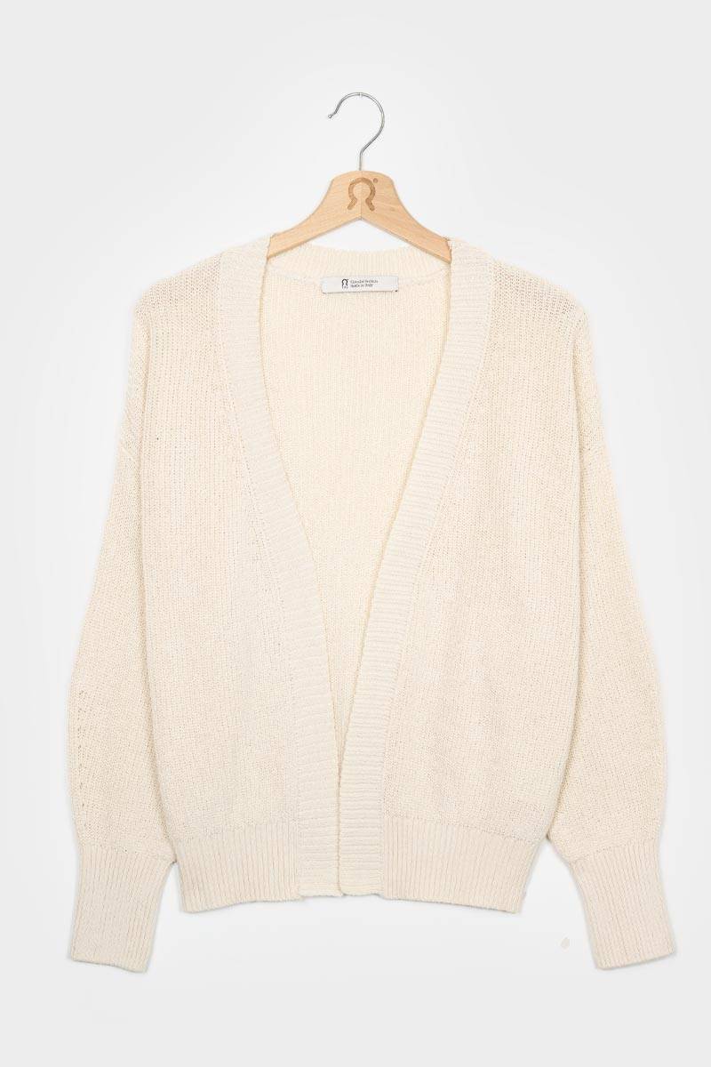 Rifò IRMA Cardigan Donna Cotone Rigenerato Promozione Limitata