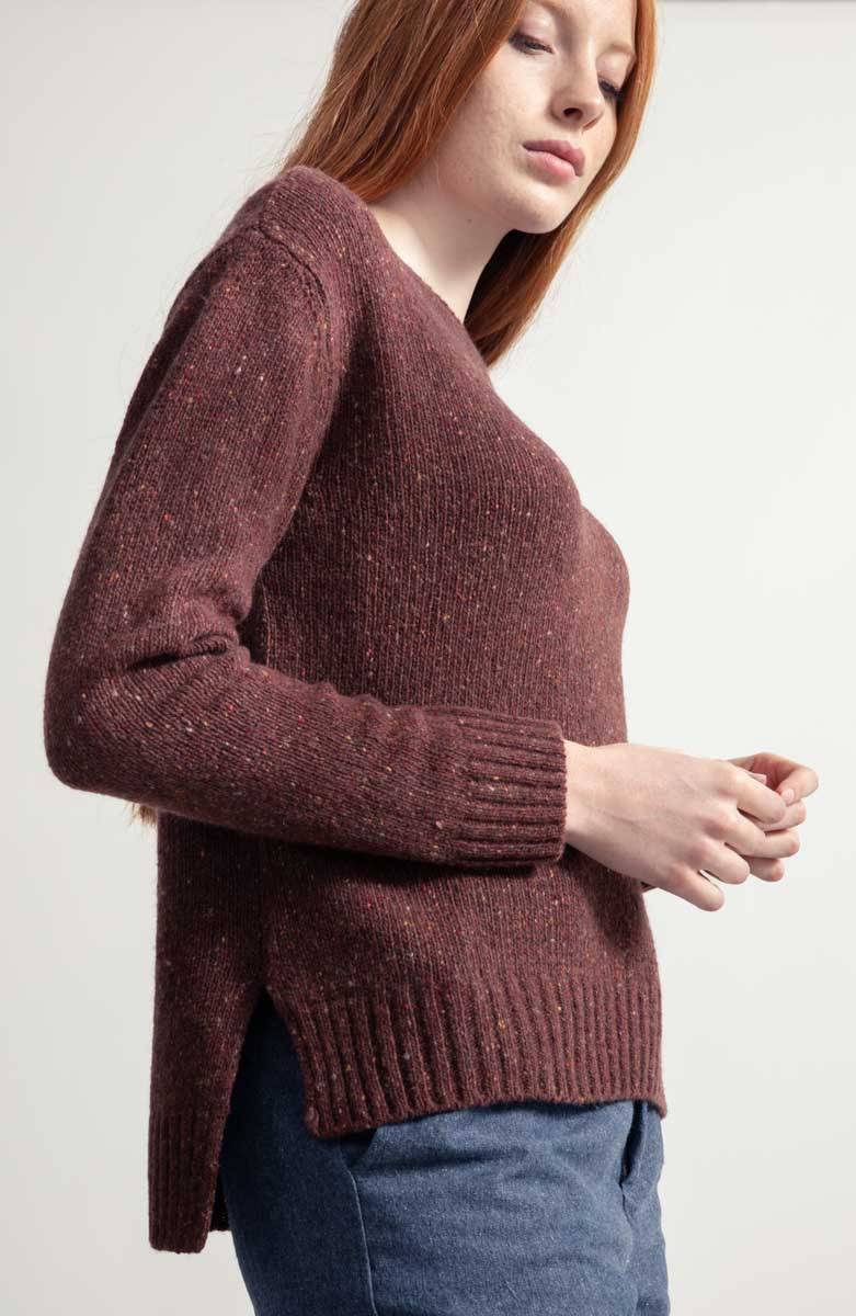 Rifò ELOISA Maglia Donna Cashmere Rigenerato Affare Del Giorno