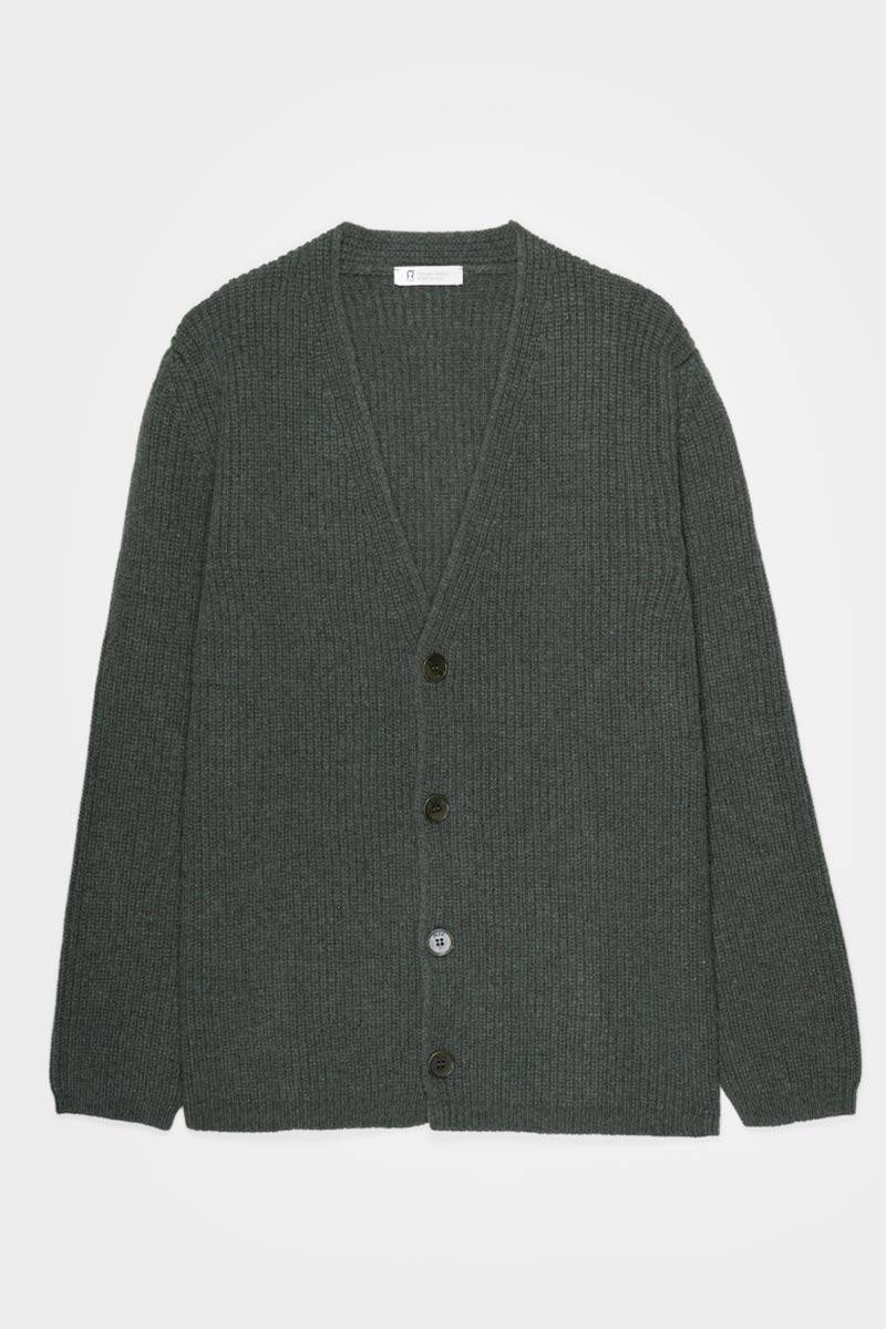 Rifò CLETO Cardigan Unisex Lana Rigenerata Novità