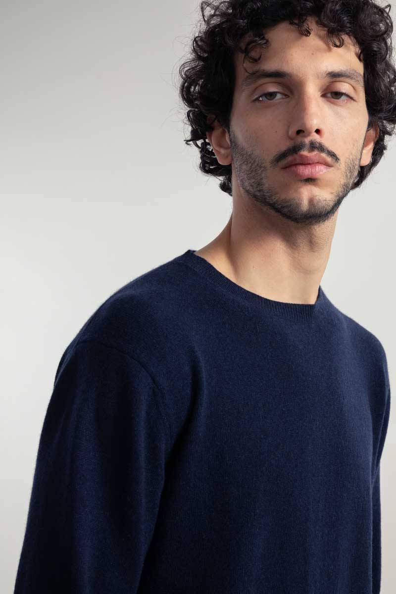 Rifò ALESSIO Maglia Uomo Light Cashmere Rigenerato Outlet