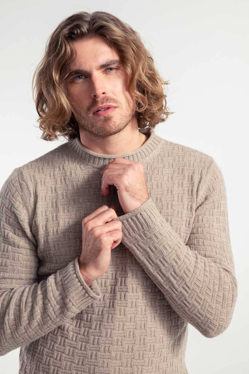 Rifò FERNANDO Maglia Uomo Cashmere Rigenerato In Vendita