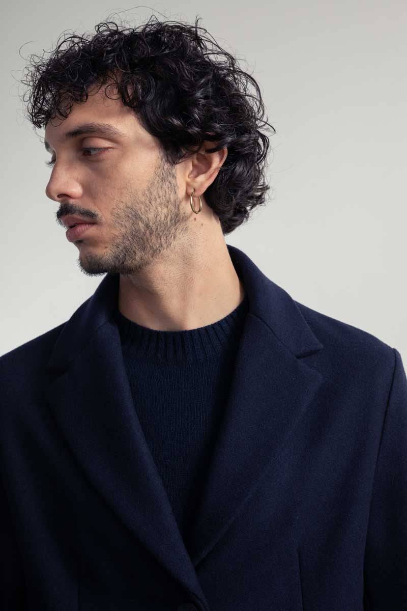 Rifò GILBERTO Cappotto Uomo Lana Rigenerata Vendite Flash