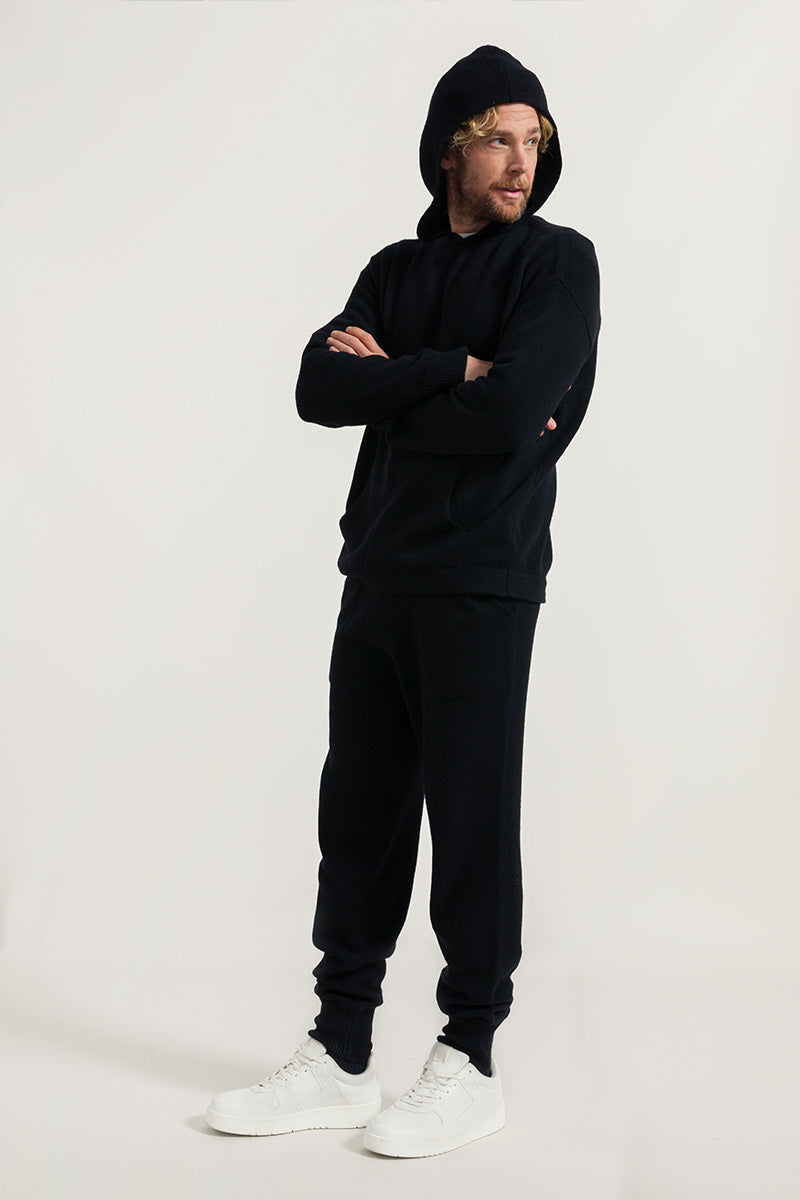 Rifò PATROCLO Pantaloni Tuta Uomo Cashmere Rigenerato Nuova