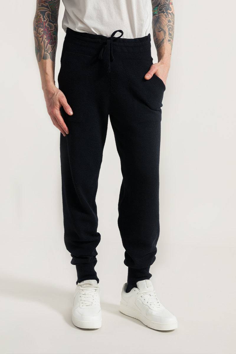 Rifò PATROCLO Pantaloni Tuta Uomo Cashmere Rigenerato Nuova