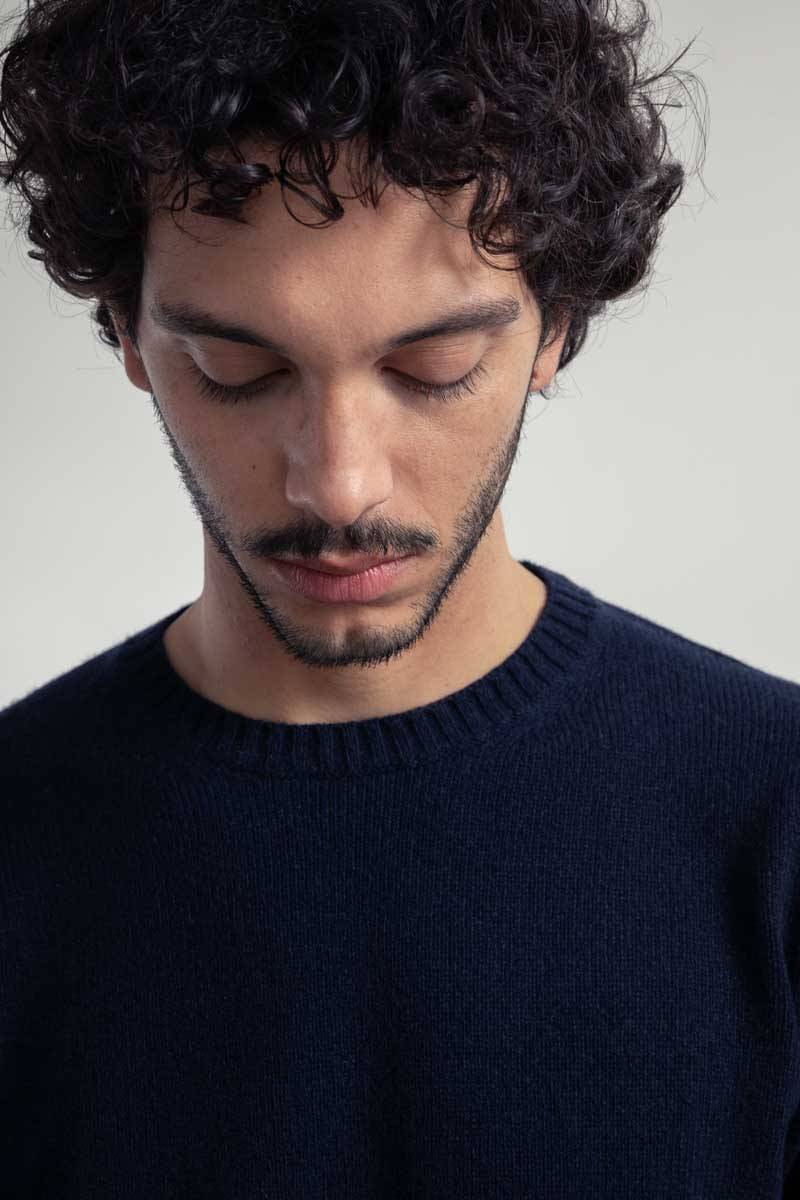 Rifò ROMEO Maglia Uomo Cashmere Rigenerato Italy