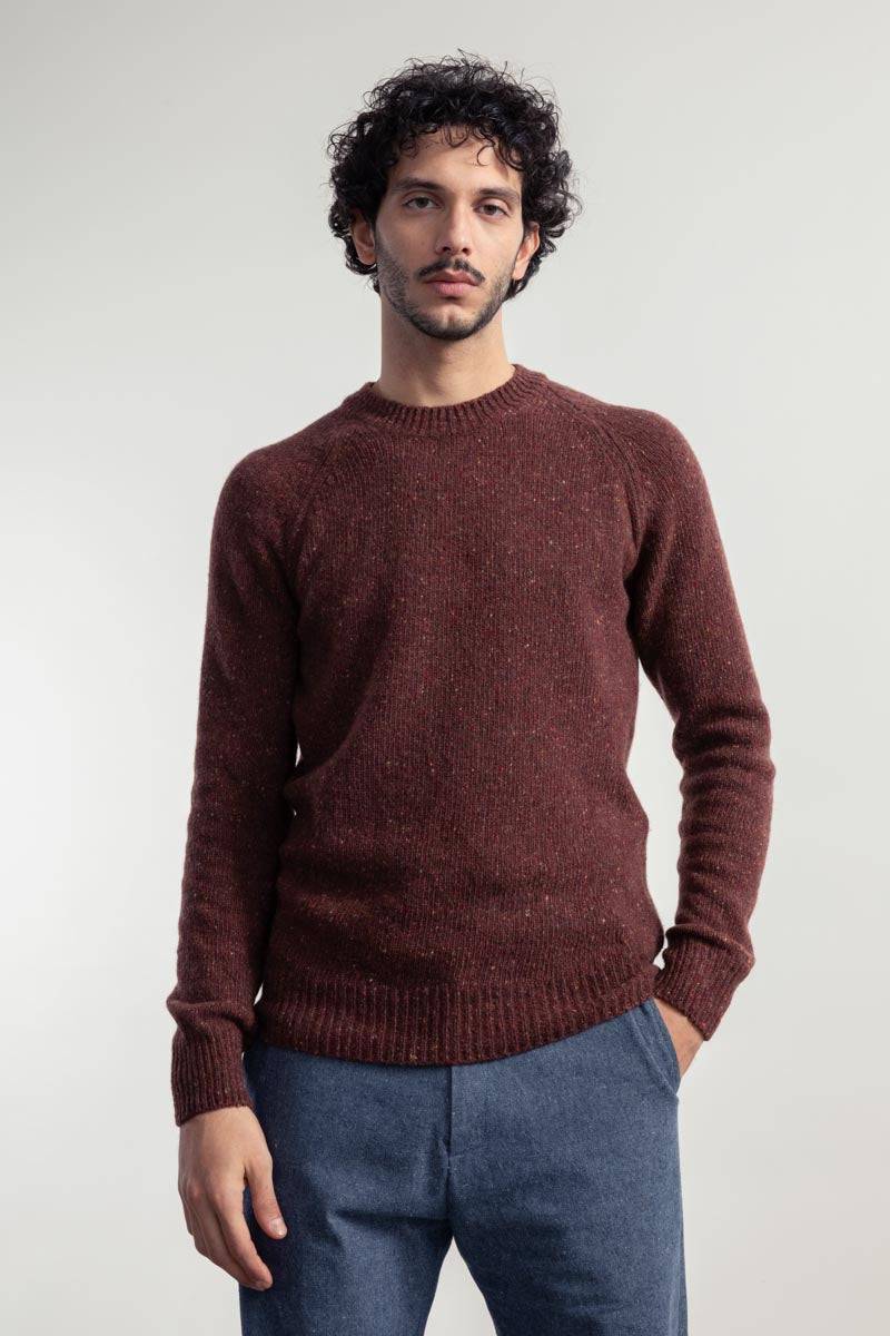 Rifò ALFREDO Maglia Girocollo Unisex Cashmere Rigenerato In Linea