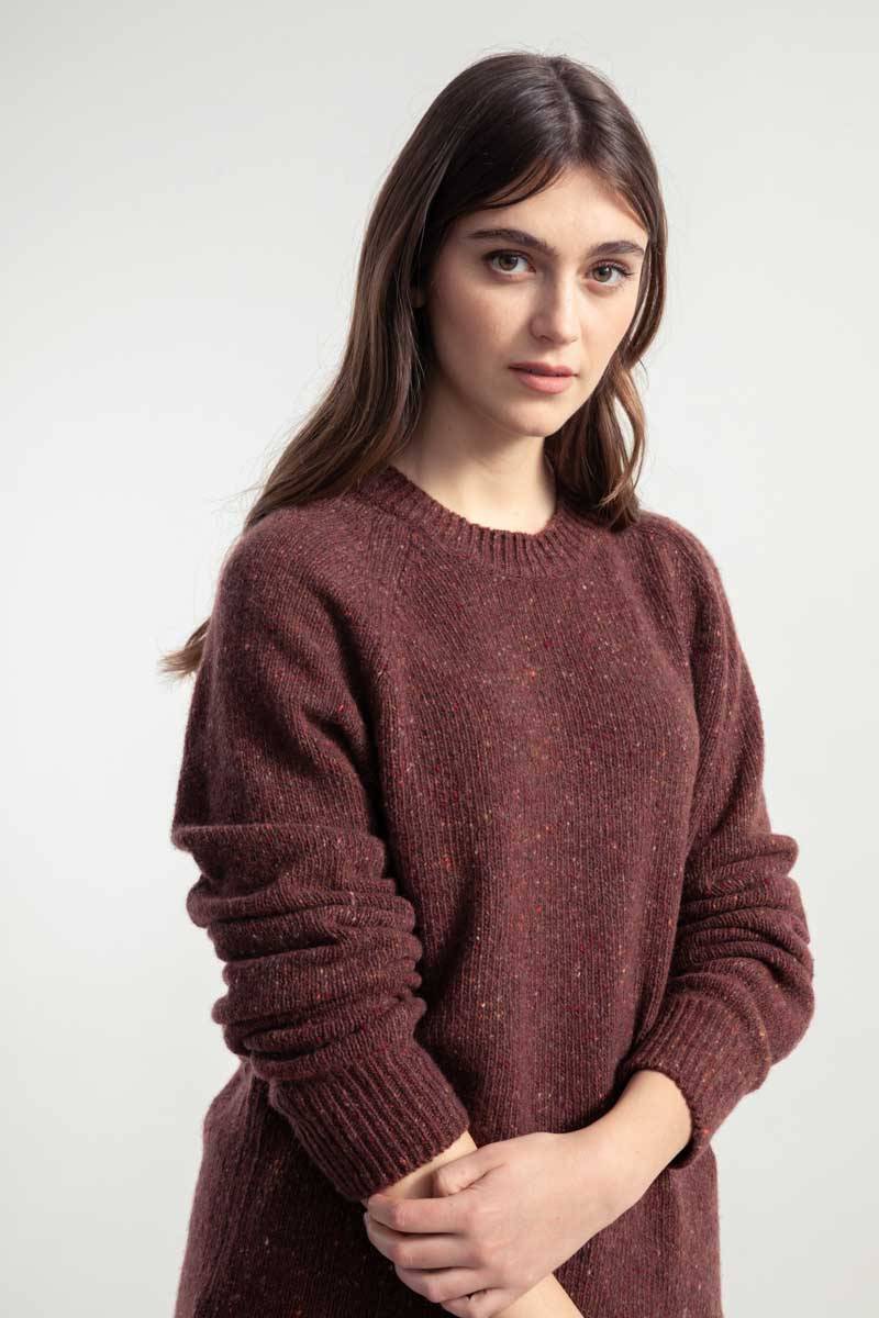 Rifò ALFREDO Maglia Girocollo Unisex Cashmere Rigenerato In Linea