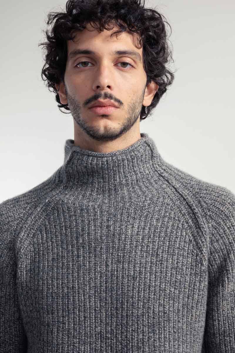 Rifò ARTEMIO Maglia Uomo Cashmere Rigenerato Qualità