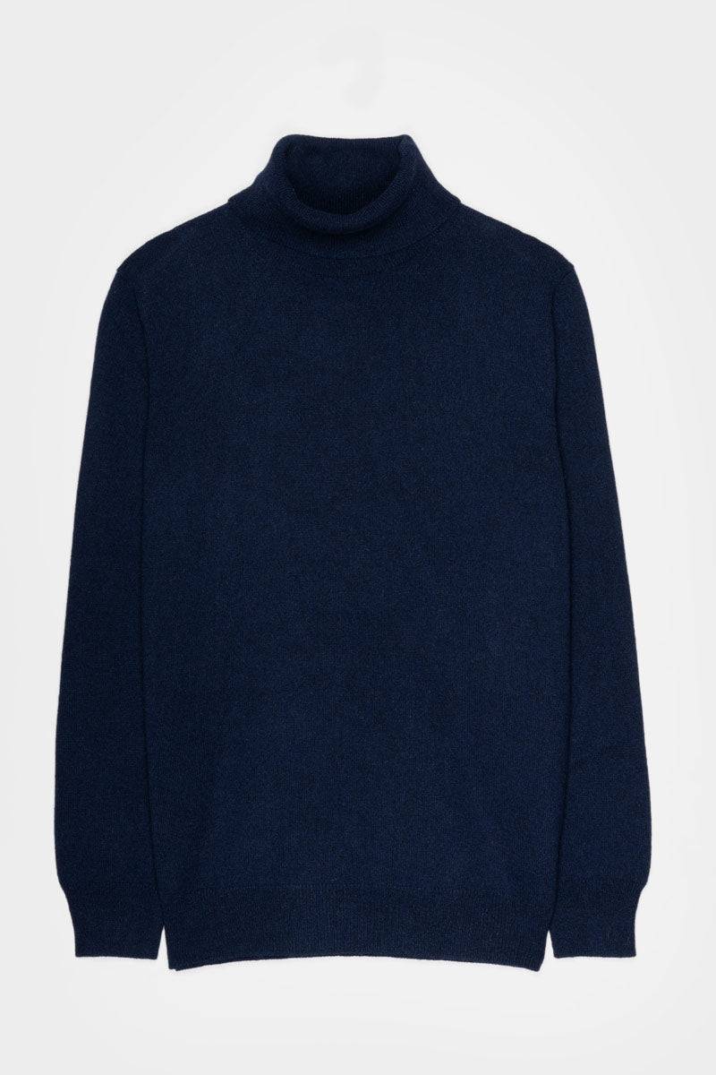 Rifò ALBERTO Maglia Collo Alto Uomo Cashmere Rigenerato Vendita