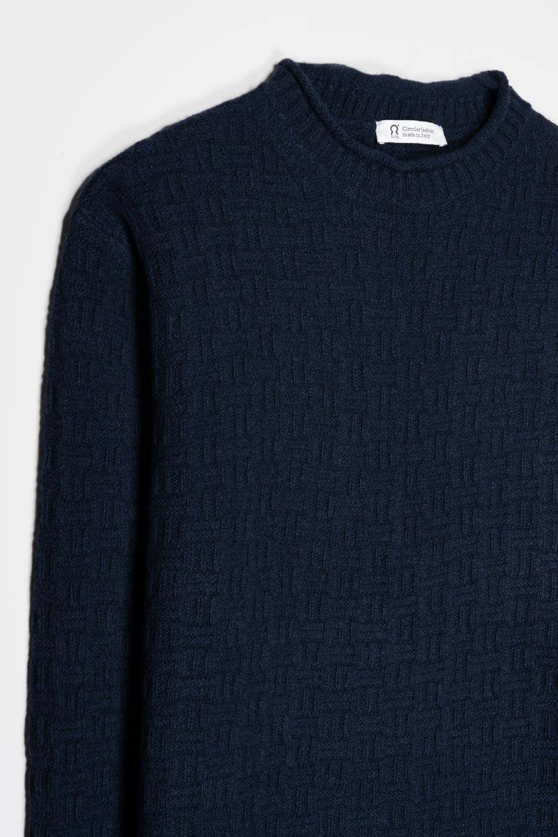 Rifò FERNANDO Maglia Uomo Cashmere Rigenerato Spedizione Gratuita