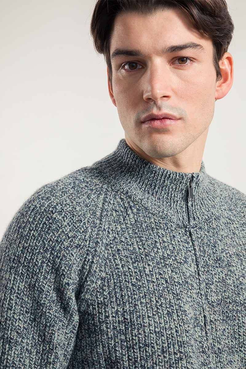 Rifò IPPOLITO Cardigan Uomo Cashmere Rigenerato Soddisfazione Garantita