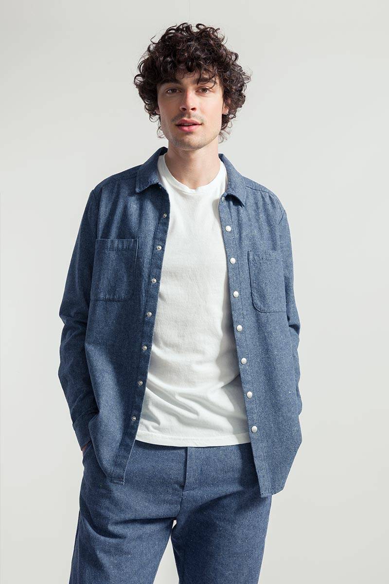 Rifò JO Camicia Giacca Unisex Jeans Rigenerato Fino Al -60%