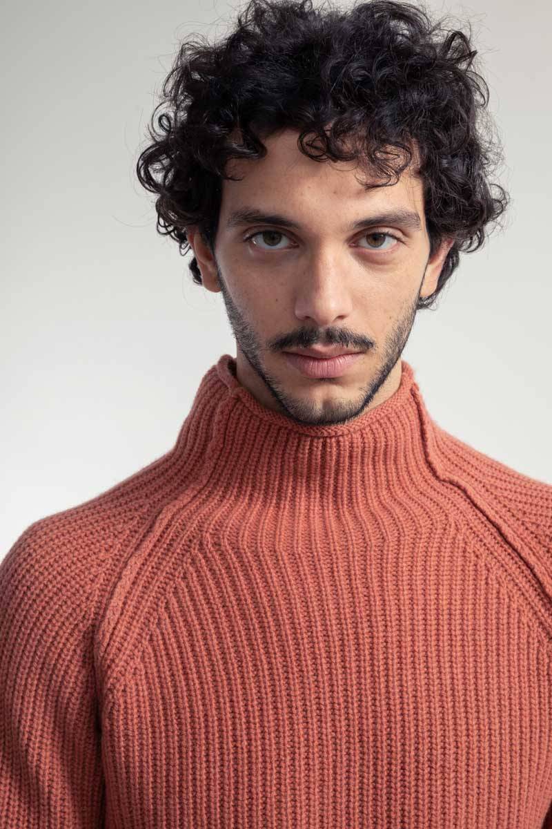 Rifò ARTEMIO Maglia Uomo Cashmere Rigenerato Affare Del Giorno