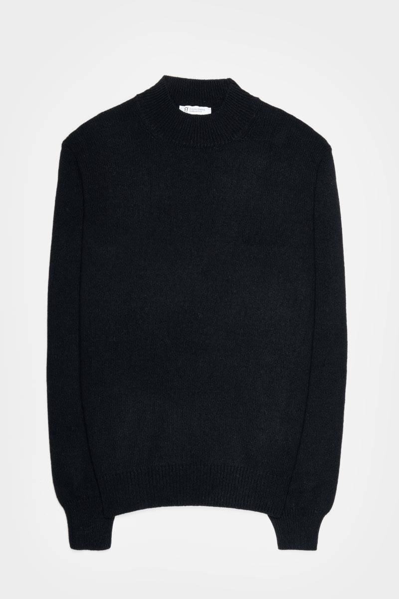 Rifò CLEMENTE Maglia Collo Alto Uomo Cashmere Rigenerato Sottocosto