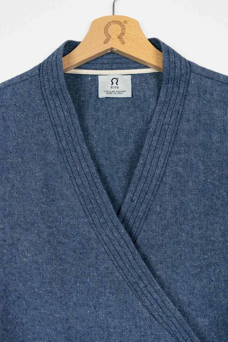 Rifò CLOE Abito Jeans Rigenerato Outlet