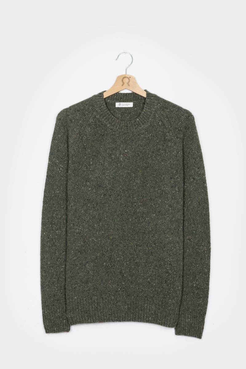 Rifò ALFREDO Maglia Girocollo Unisex Cashmere Rigenerato Saldi Di Fabbrica