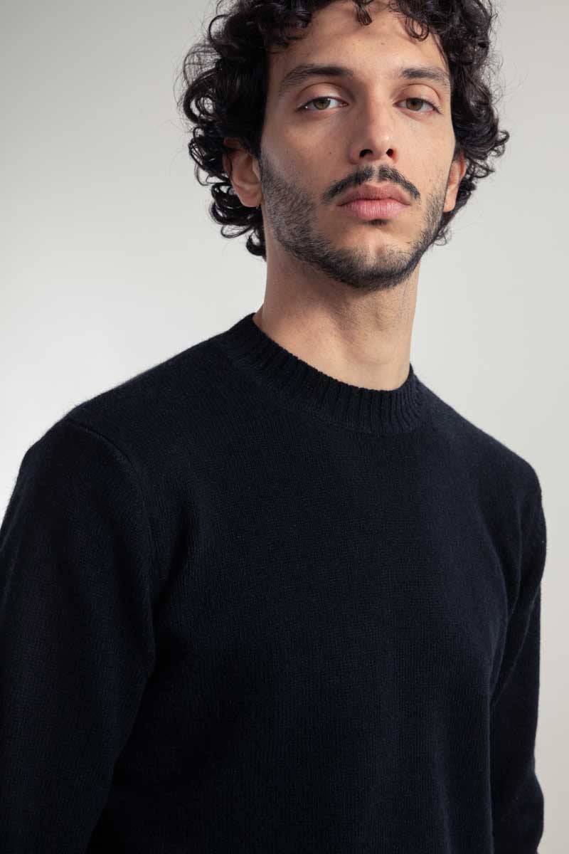 Rifò FERRUCCIO Maglia Uomo Lana Rigenerata Soddisfazione Garantita