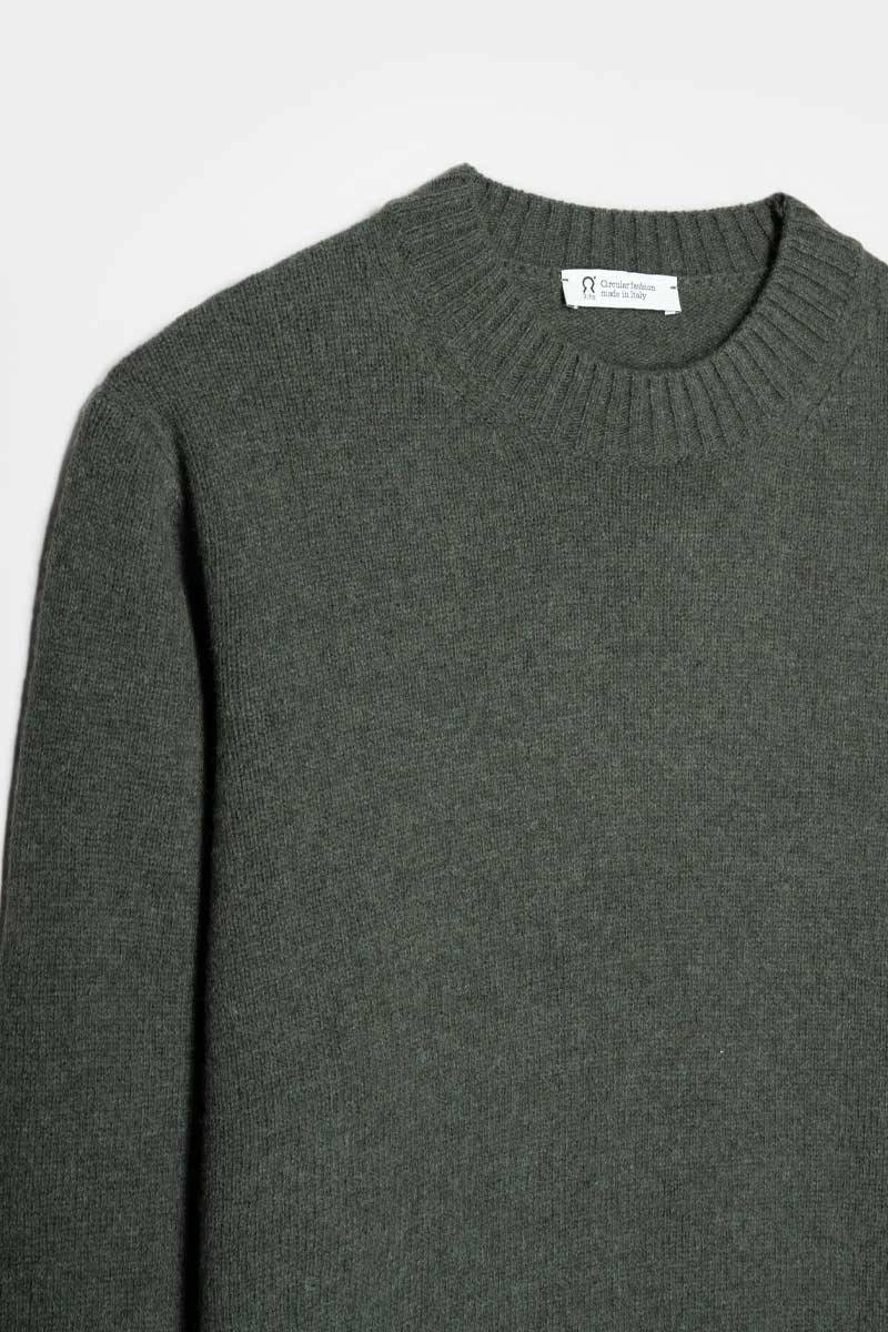 Rifò FERRUCCIO Maglia Uomo Lana Rigenerata Qualità Garantita