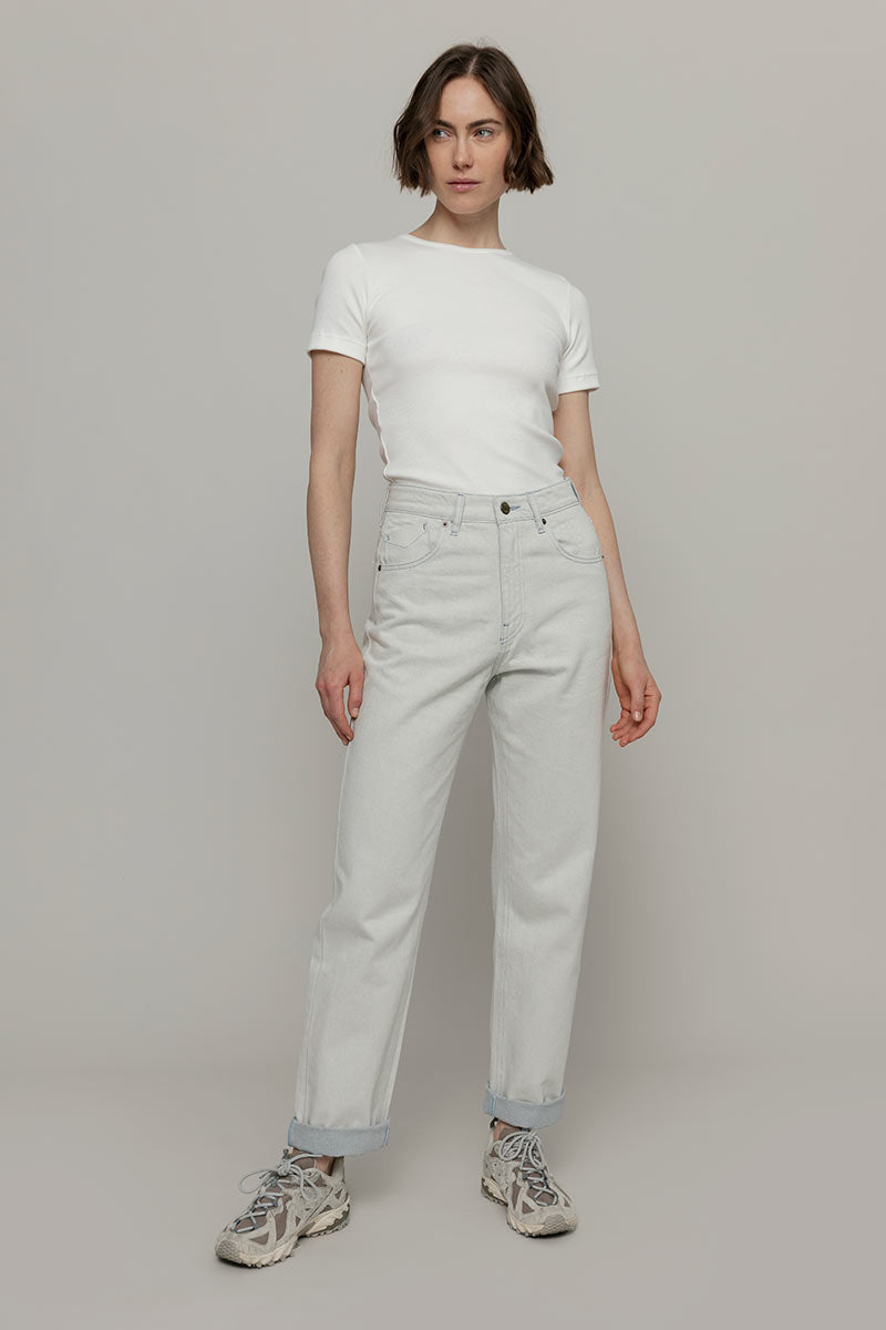 Rifò AGLAIA Pantaloni Jeans Donna Cotone Rigenerato Fino Al -60%