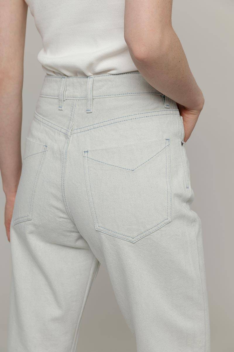 Rifò AGLAIA Pantaloni Jeans Donna Cotone Rigenerato Fino Al -60%
