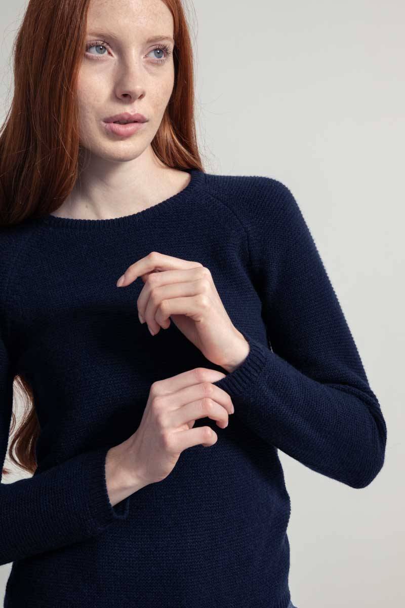 Rifò GIULIETTA Maglia Donna Cashmere Rigenerato Affare Del Giorno